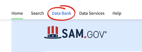 Data Bank Circled in Red